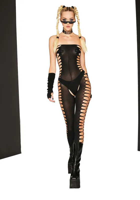 Change Things Up Cut Out Bodystocking sold by Dolls Kill