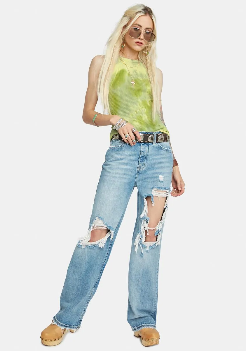 Easy Breezy Tie Dye Tank Top sold by Dolls Kill product image thumbnail 3