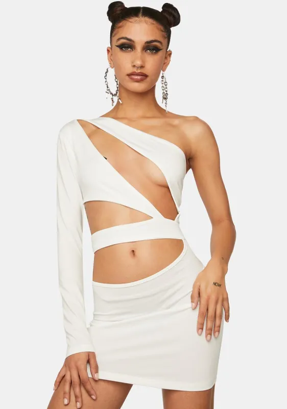 In The Room Cut Out Mini Dress sold by Dolls Kill