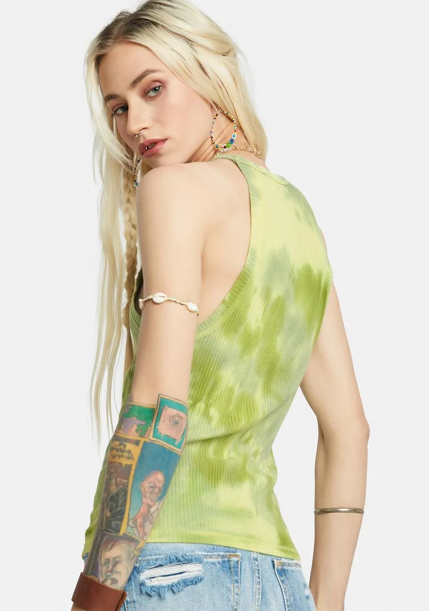 Easy Breezy Tie Dye Tank Top sold by Dolls Kill product image thumbnail 4