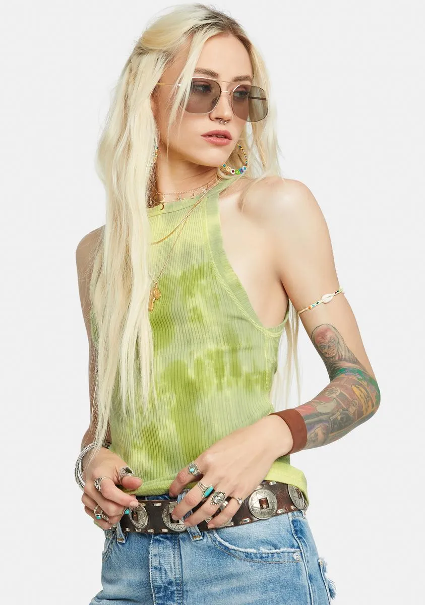 Easy Breezy Tie Dye Tank Top sold by Dolls Kill product image thumbnail 2