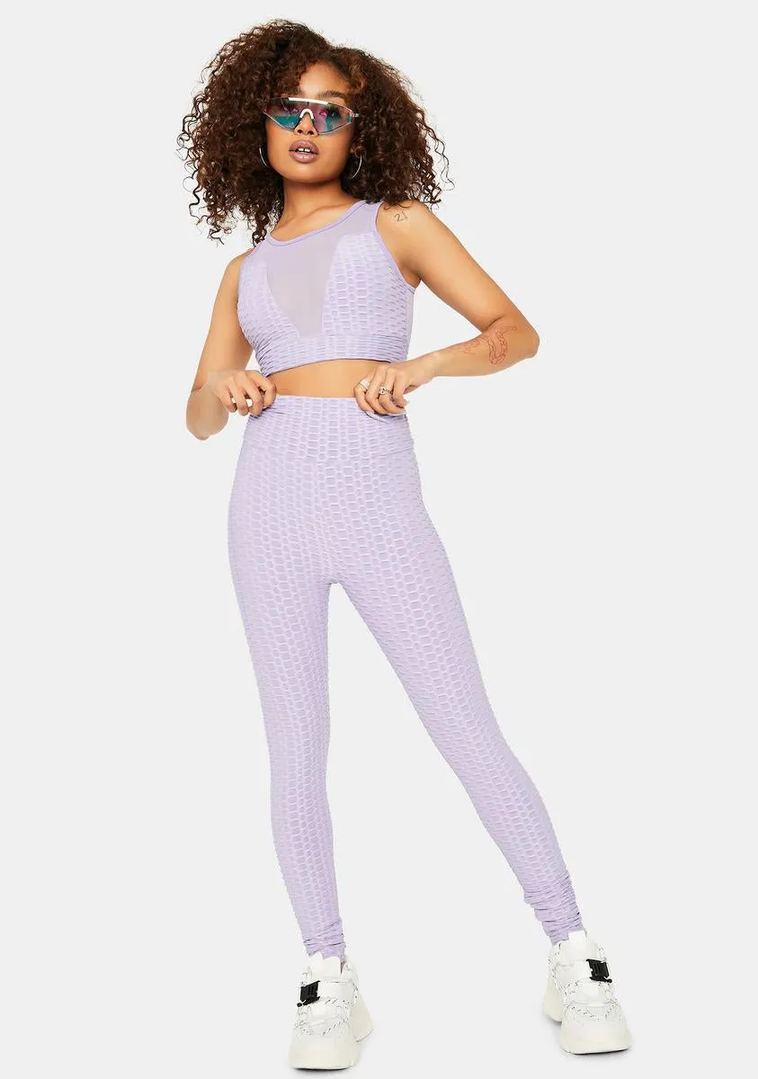 When I'm With You Active Textured Leggings sold by Dolls Kill product image thumbnail 3