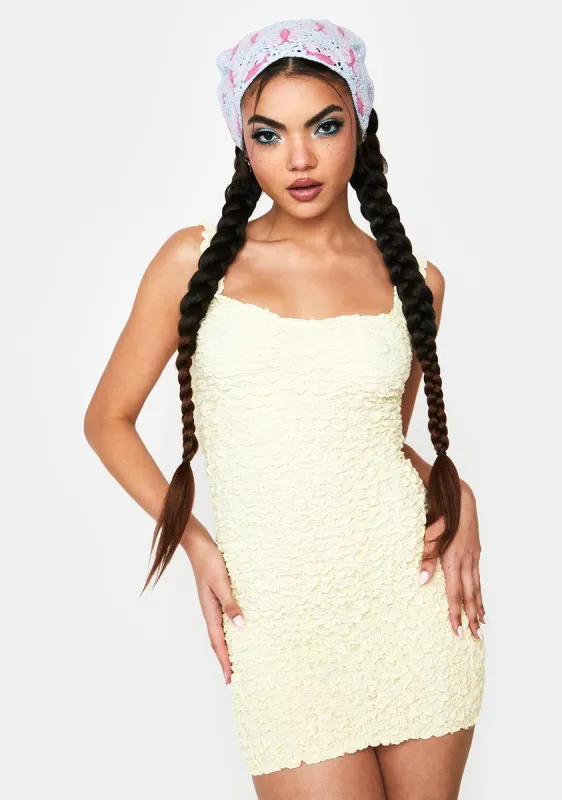 Cottagecore Life Textured Mini Dress sold by Dolls Kill