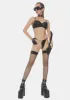 Takin' Charge Leather G-String sold by Dolls Kill