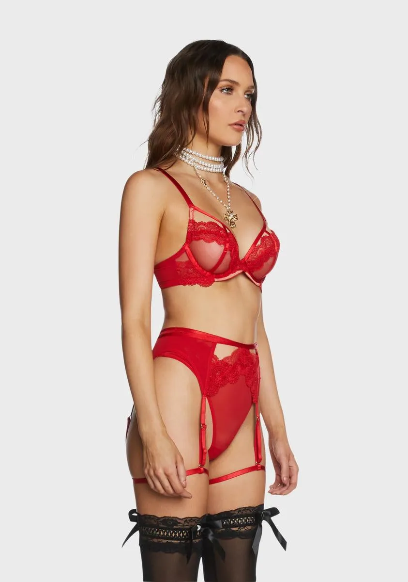 Maisie Lace Balconette Bra sold by Dolls Kill product image thumbnail 3