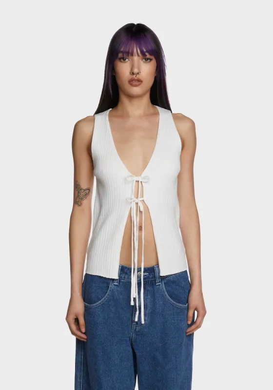 Digit Date Knit Top sold by Dolls Kill