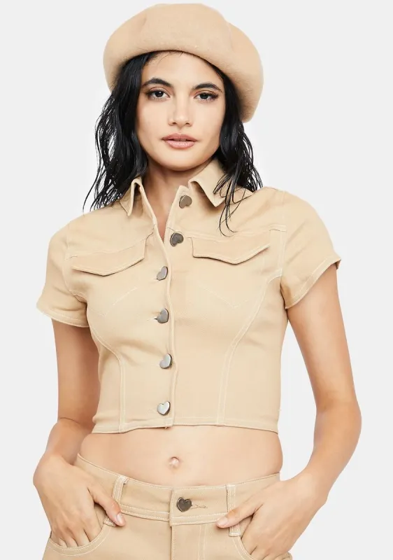 Suvi Crop Top sold by Dolls Kill