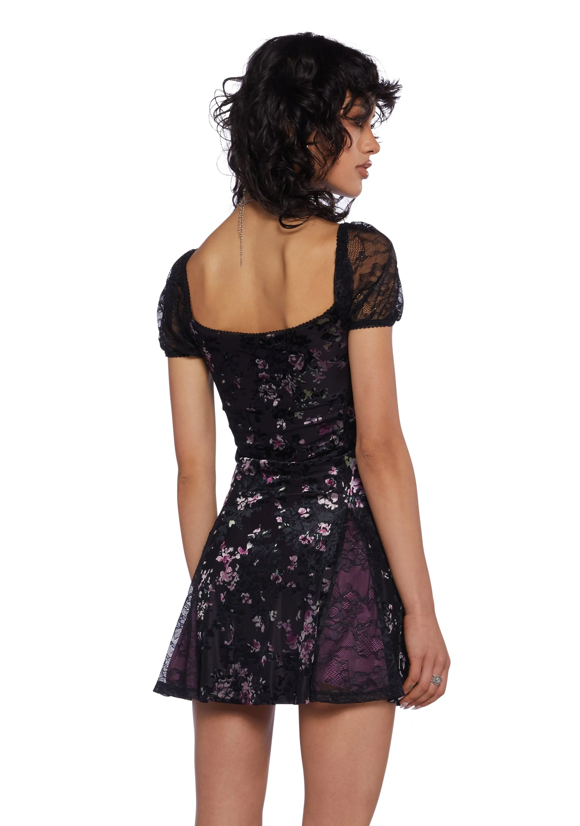 Defiant Love Mini Dress - Purple sold by Dolls Kill product image thumbnail 4