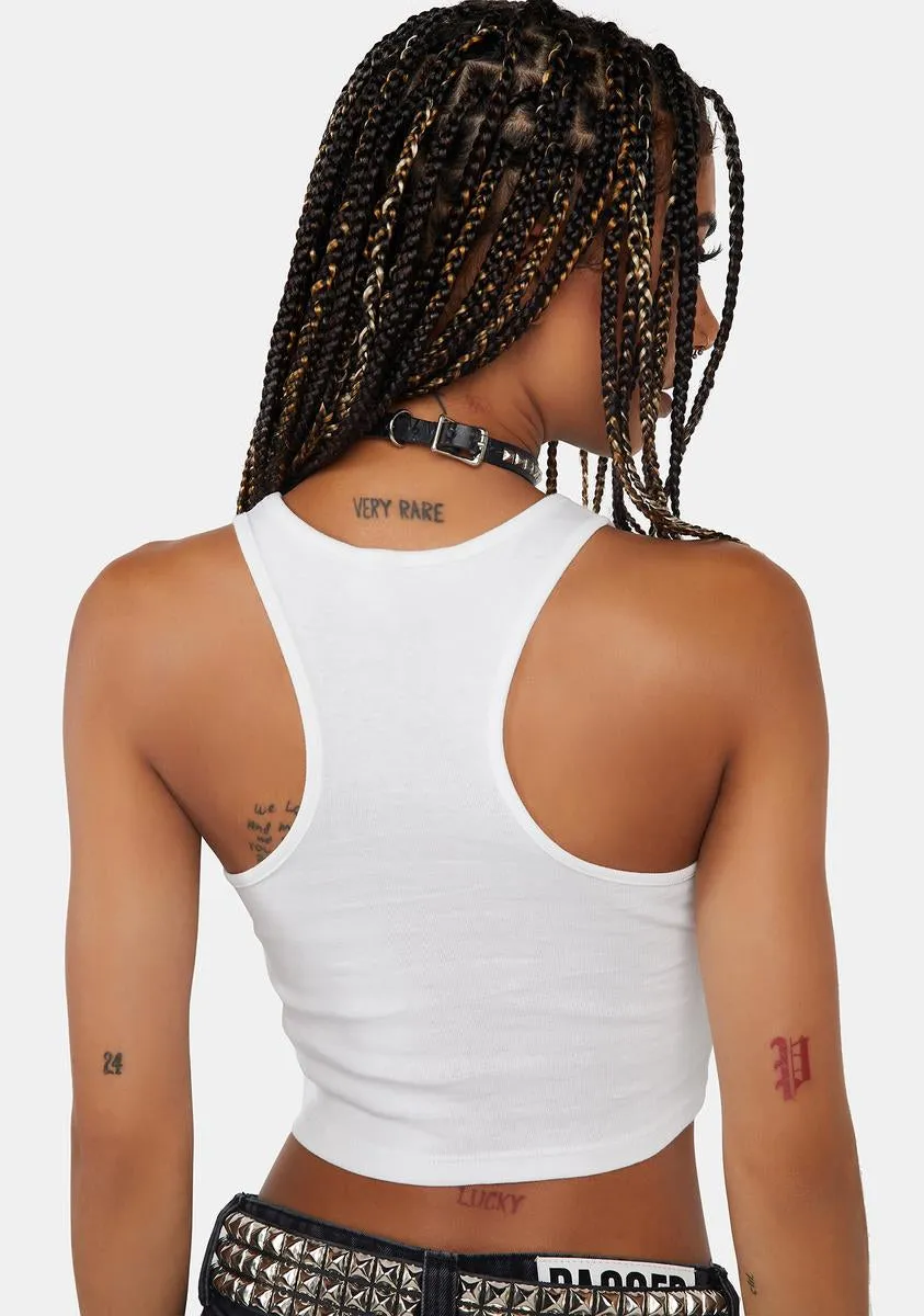 I Heart Emo Boys Crop Tank sold by Dolls Kill product image thumbnail 4