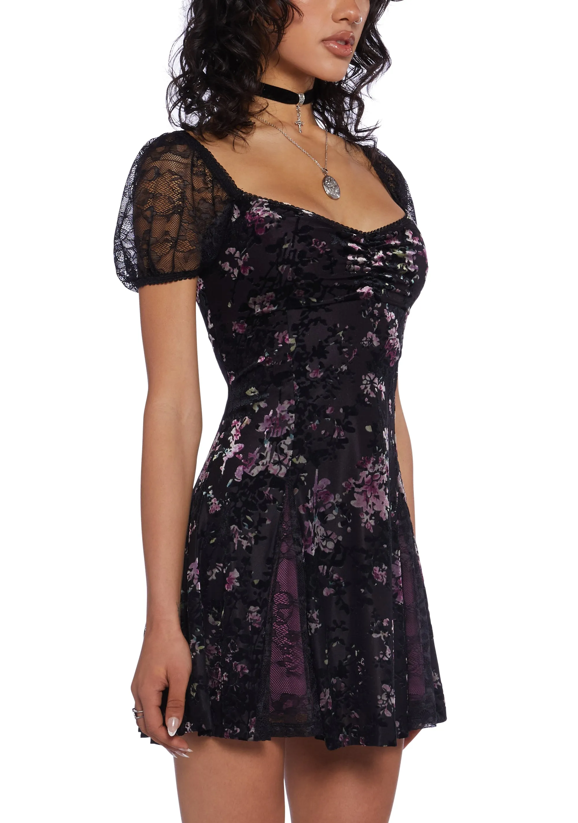 Defiant Love Mini Dress - Purple sold by Dolls Kill product image thumbnail 5