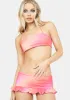 Sherbet Sunrise Tie Dye Bikini sold by Dolls Kill