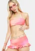 Sherbet Sunrise Tie Dye Bikini sold by Dolls Kill