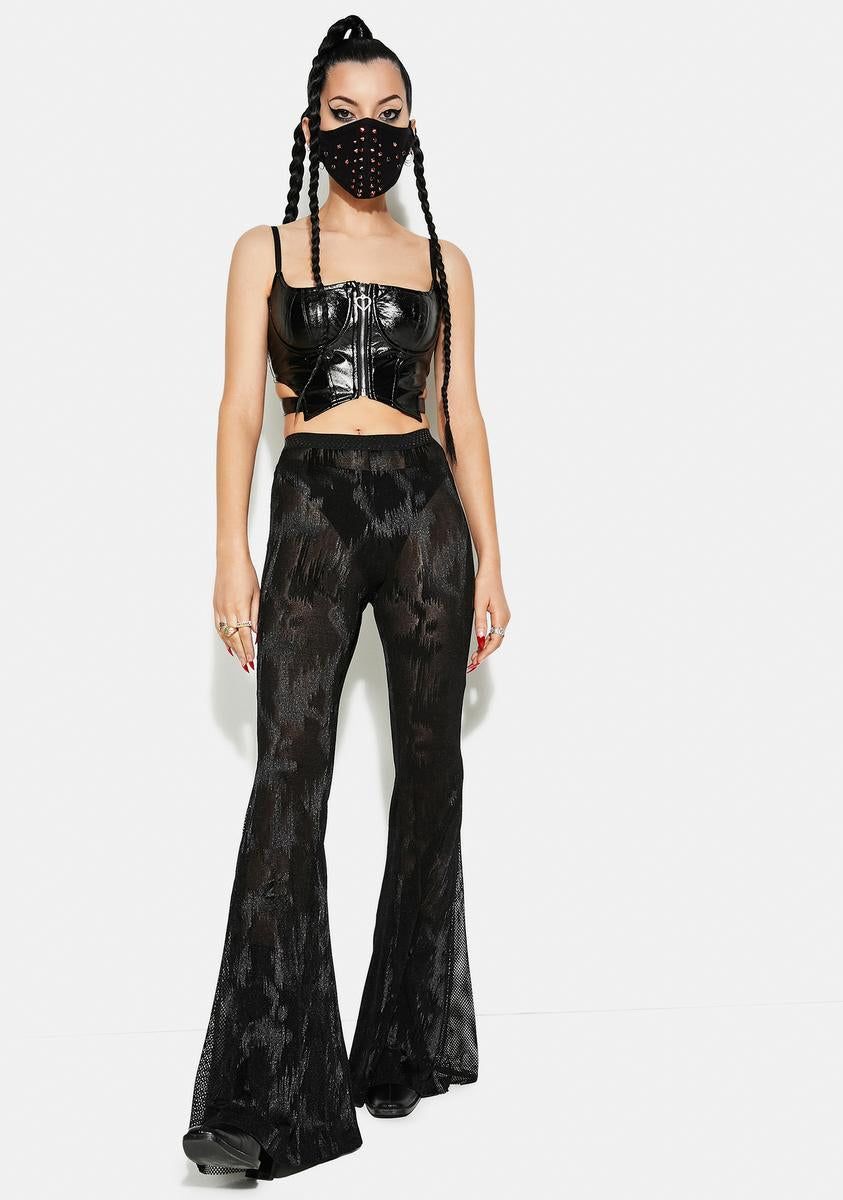 Millenium E-Worm Half Cup Top sold by Dolls Kill product image thumbnail 3