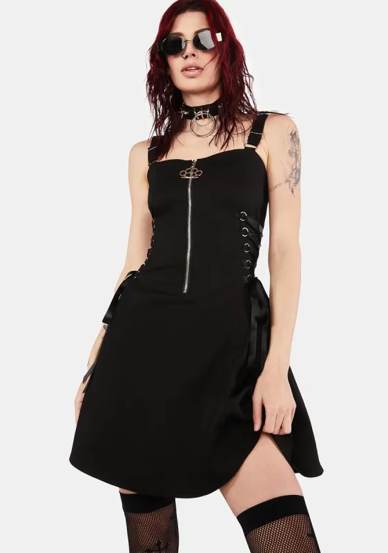 Laced Sides Dress sold by Dolls Kill