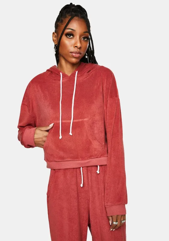 Cherry After School Hoodie sold by Dolls Kill