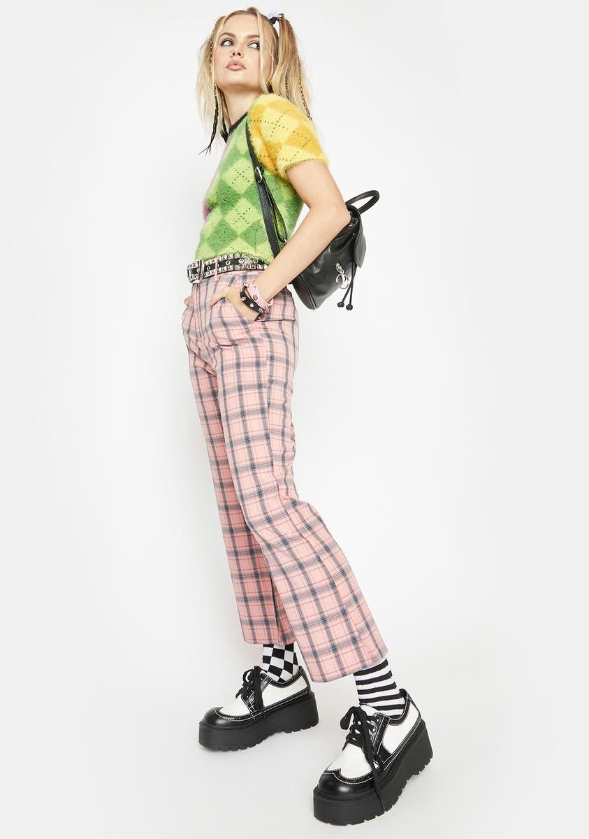 Precious Cargo Plaid Pants sold by Dolls Kill product image thumbnail 2