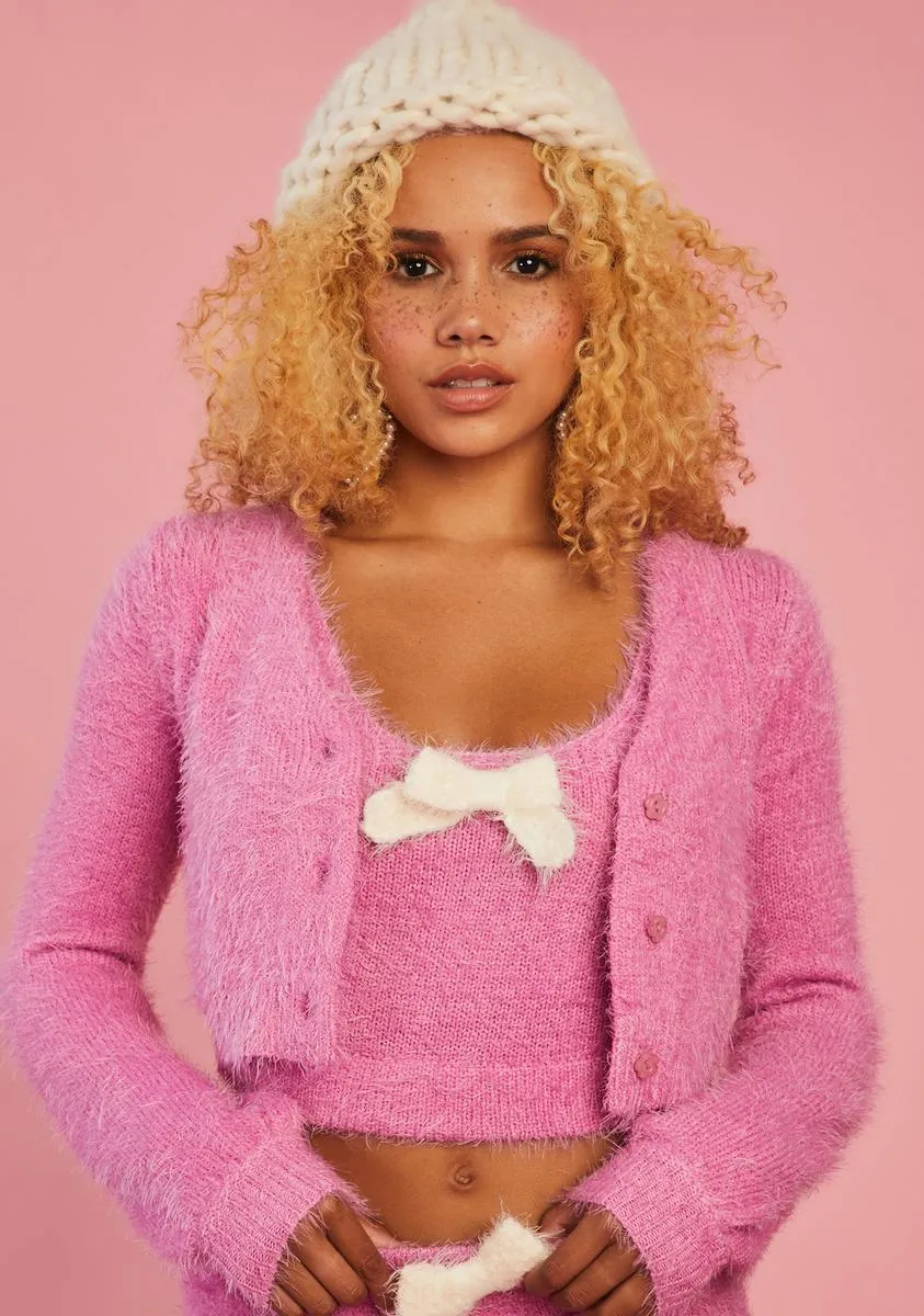 Serenity Calls Cropped Sweater Set sold by Dolls Kill