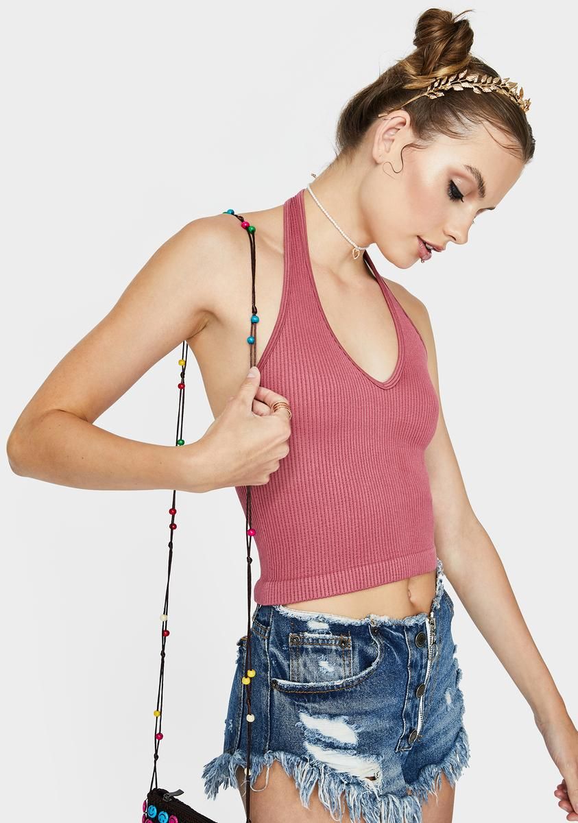 Rose Eyes On Me Halter Top sold by Dolls Kill product image thumbnail 4