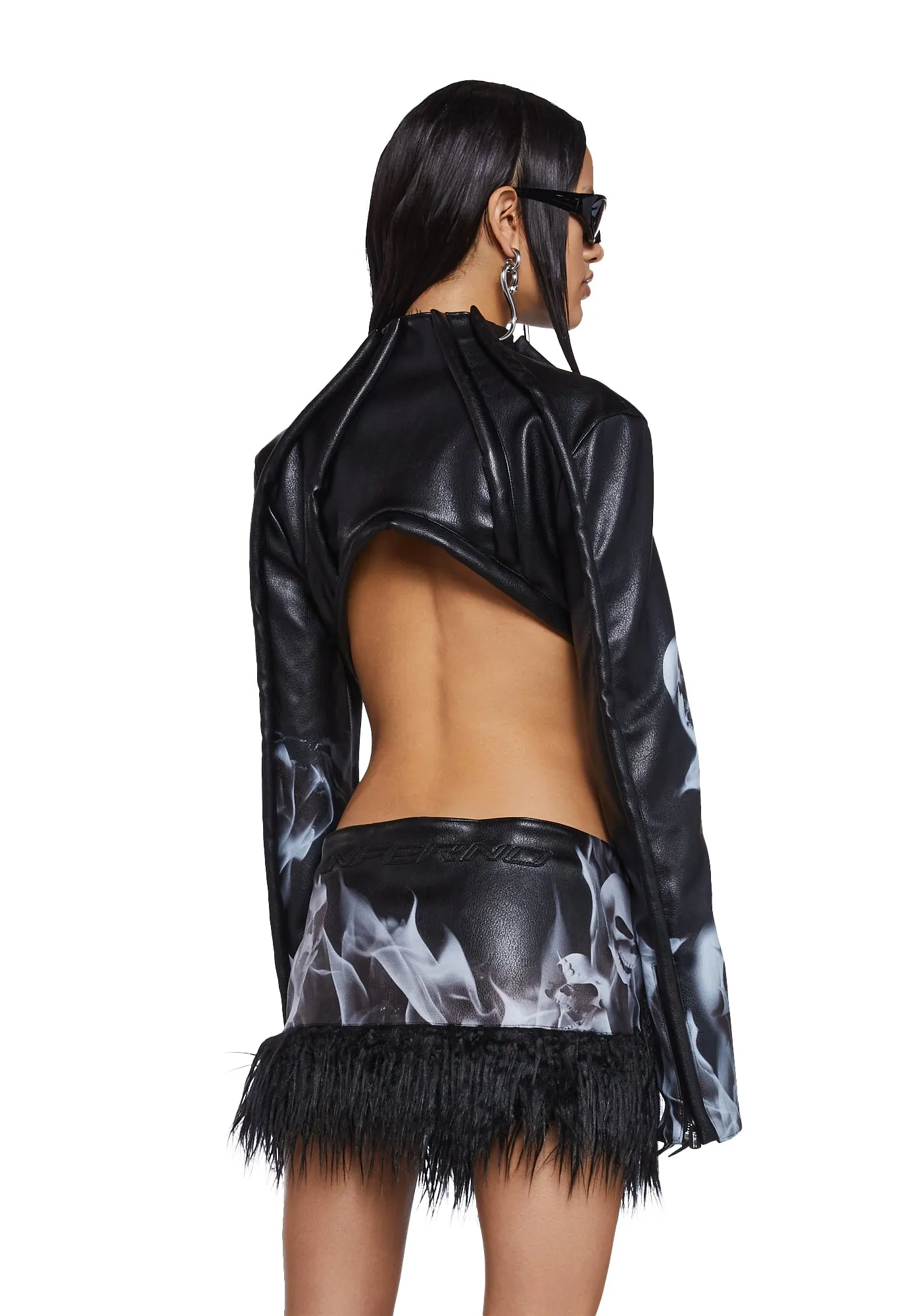 Inferno Open Back Jacket sold by Dolls Kill product image thumbnail 5