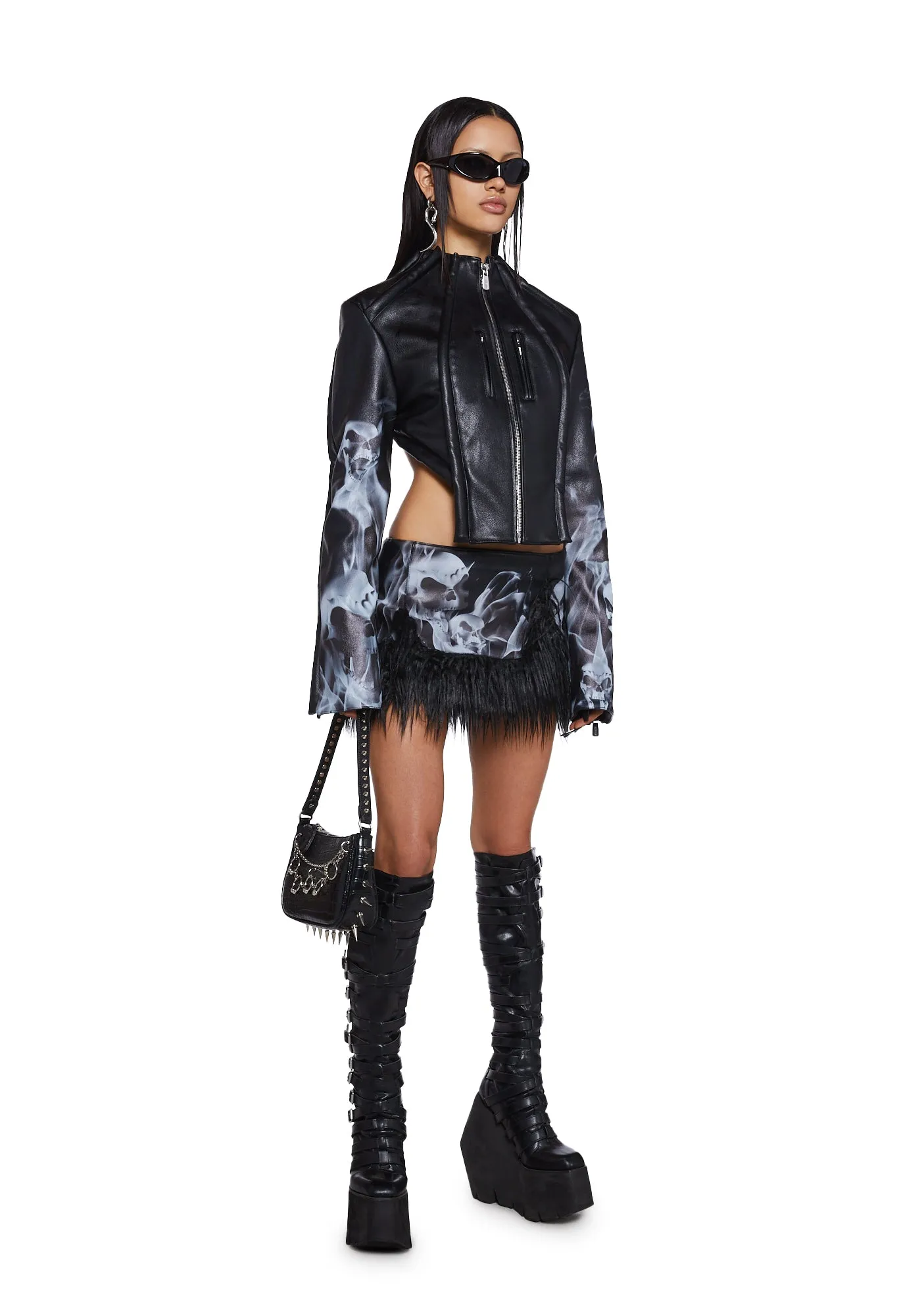 Inferno Open Back Jacket sold by Dolls Kill product image thumbnail 2