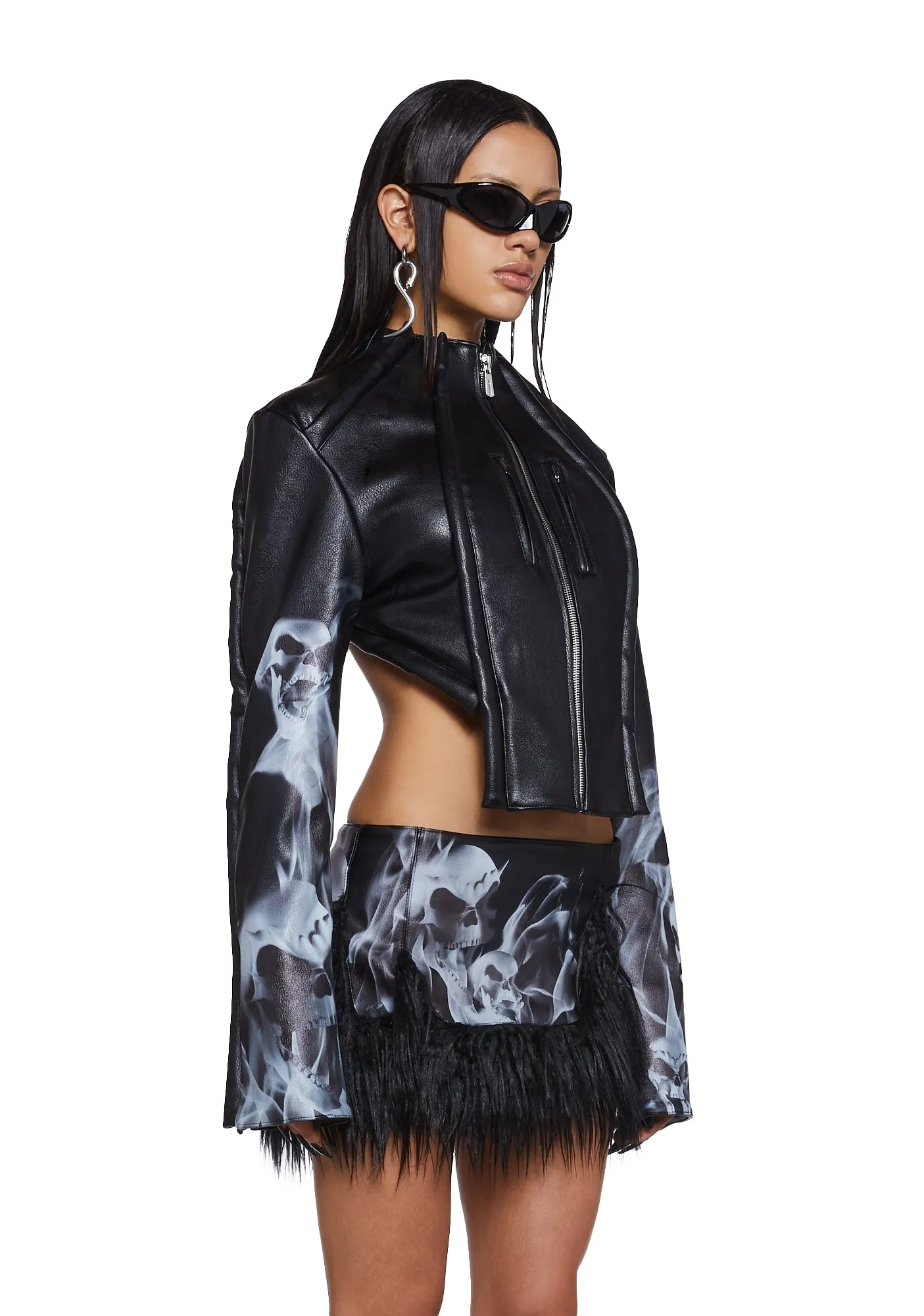 Inferno Open Back Jacket sold by Dolls Kill product image thumbnail 3