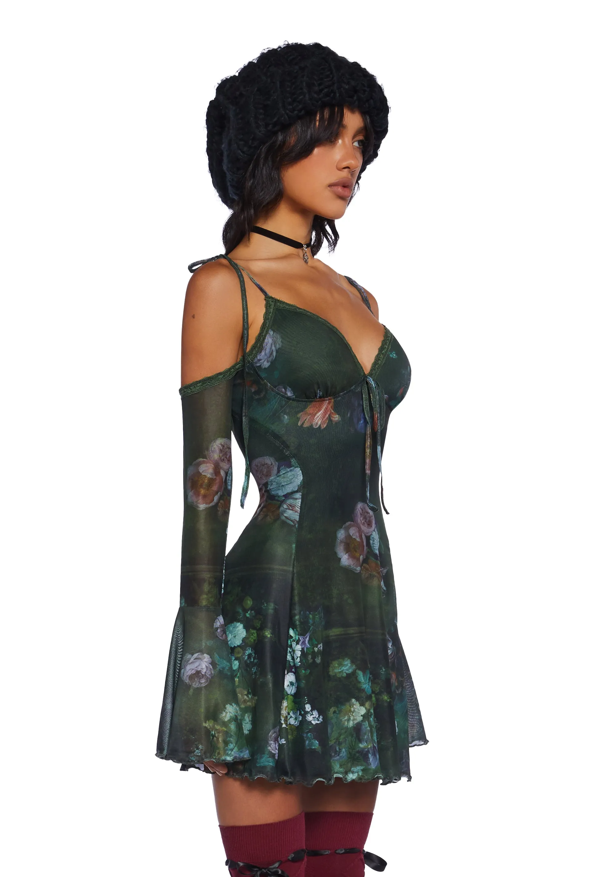 Romanticizing Moments Mini Dress sold by Dolls Kill product image thumbnail 3