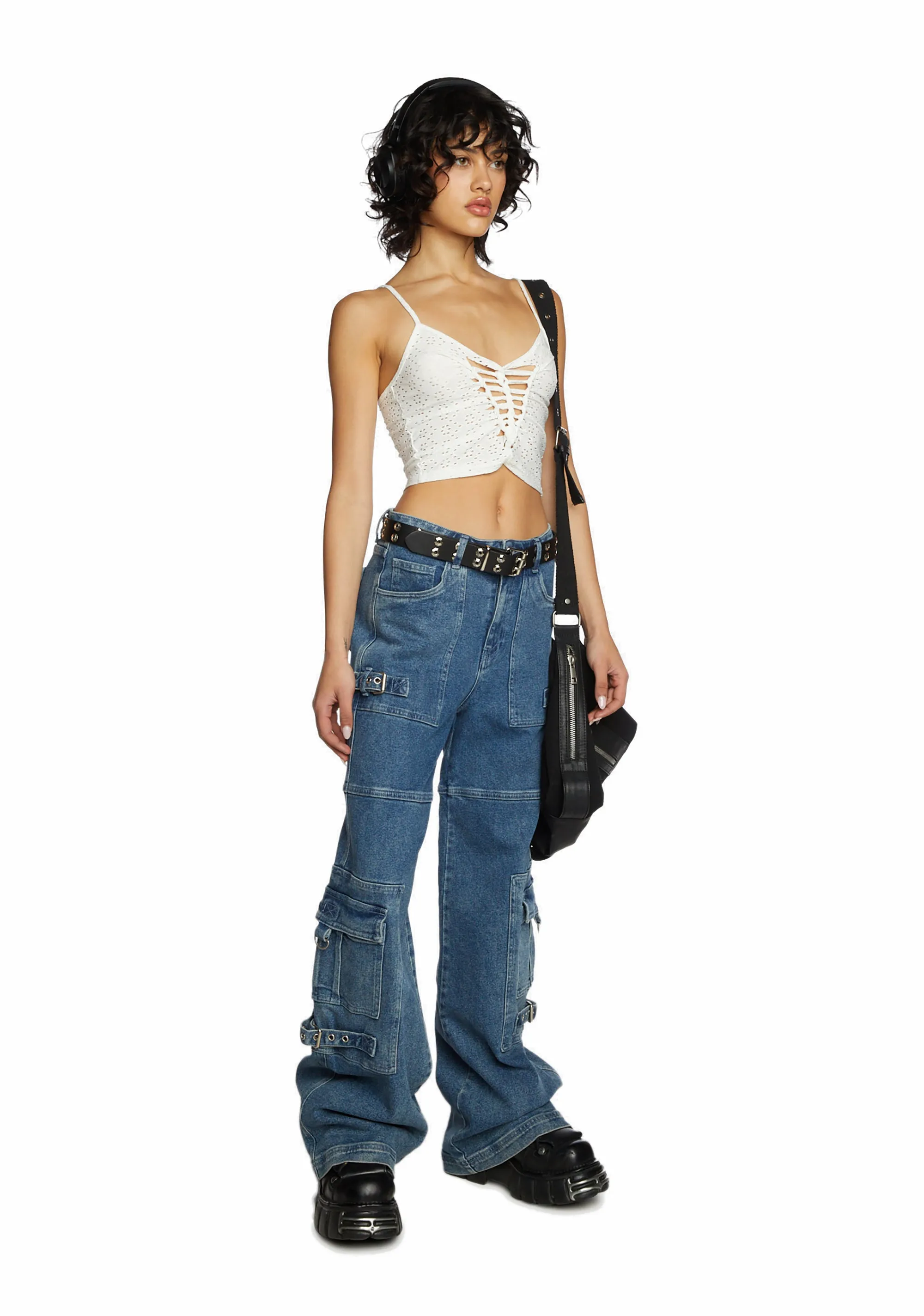 Summertime Soulmate Tank Top - Ivory sold by Dolls Kill product image thumbnail 2