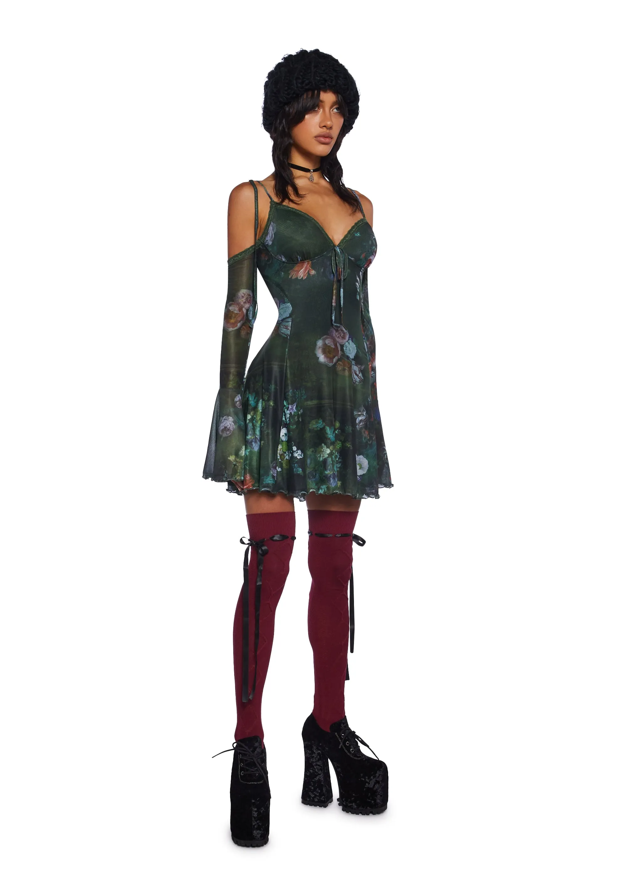 Romanticizing Moments Mini Dress sold by Dolls Kill product image thumbnail 2