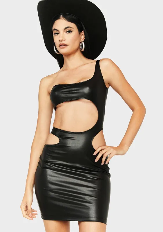 Hottie Behavior Cut-Out Dress sold by Dolls Kill