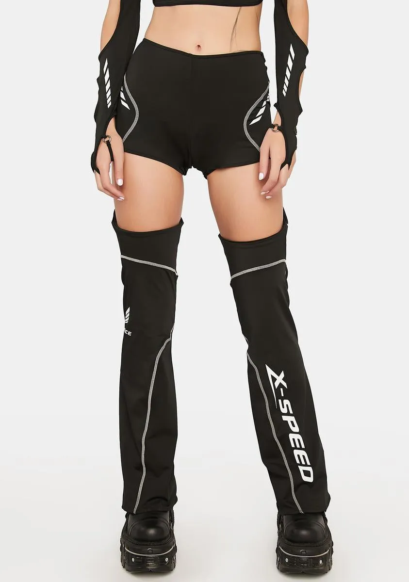 X-Speed Cut-Out Pants sold by Dolls Kill