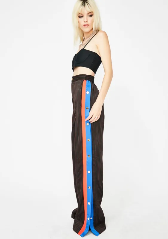 Baller Alert Pinstripe Pant sold by Dolls Kill