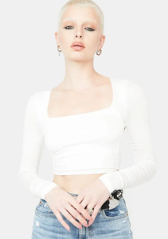 All Grown Up Crop Top sold by Dolls Kill