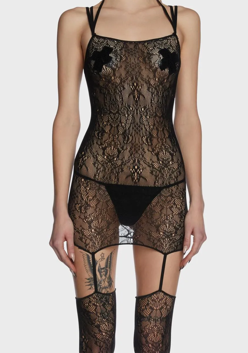 Not My Goodies Garter Dress sold by Dolls Kill product image thumbnail 2