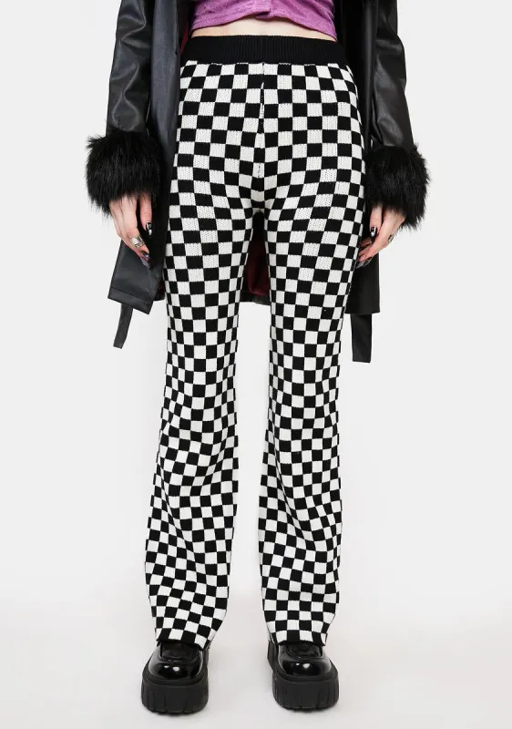 Night On The Move Checkered Pants sold by Dolls Kill
