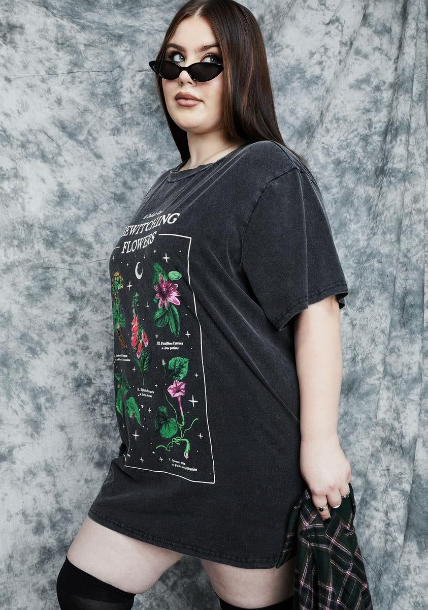 My Essential Herbs Oversized Graphic Tee sold by Dolls Kill product image thumbnail 2