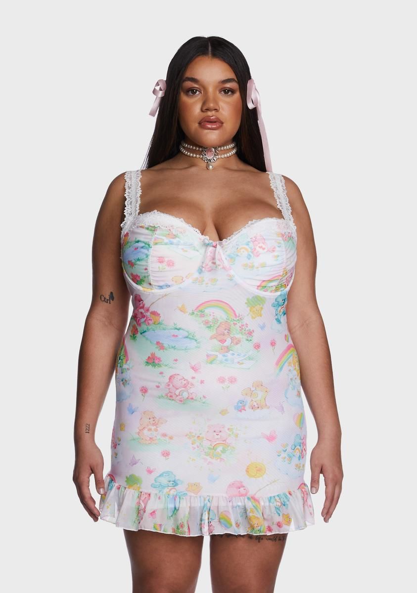 Plus So Tenderhearted Mini Dress sold by Dolls Kill