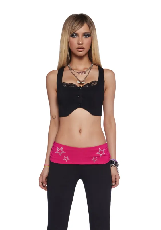 Hailey Lace Crop Top sold by Dolls Kill