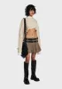 Sepia Preppy Issues Mini Skirt sold by Dolls Kill