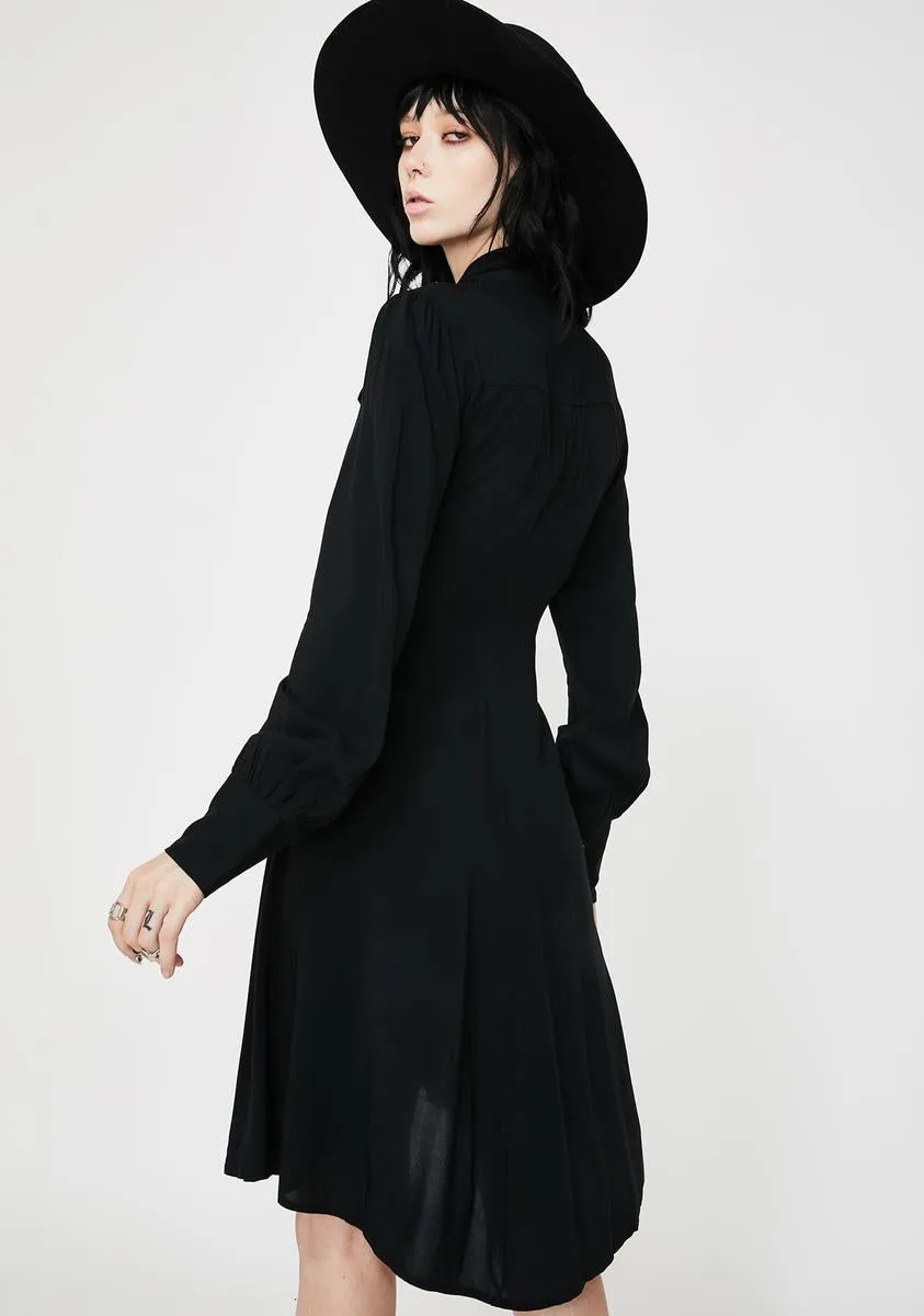 Death's Door Shirt Dress sold by Dolls Kill product image thumbnail 4