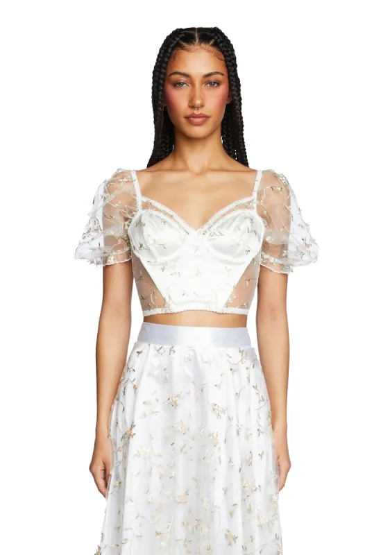 Something To Believe In Bustier Top sold by Dolls Kill