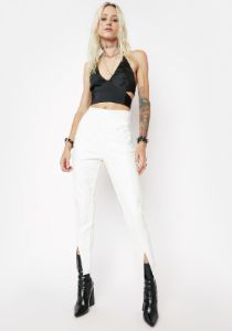 Tie Back Halter Top sold by Dolls Kill