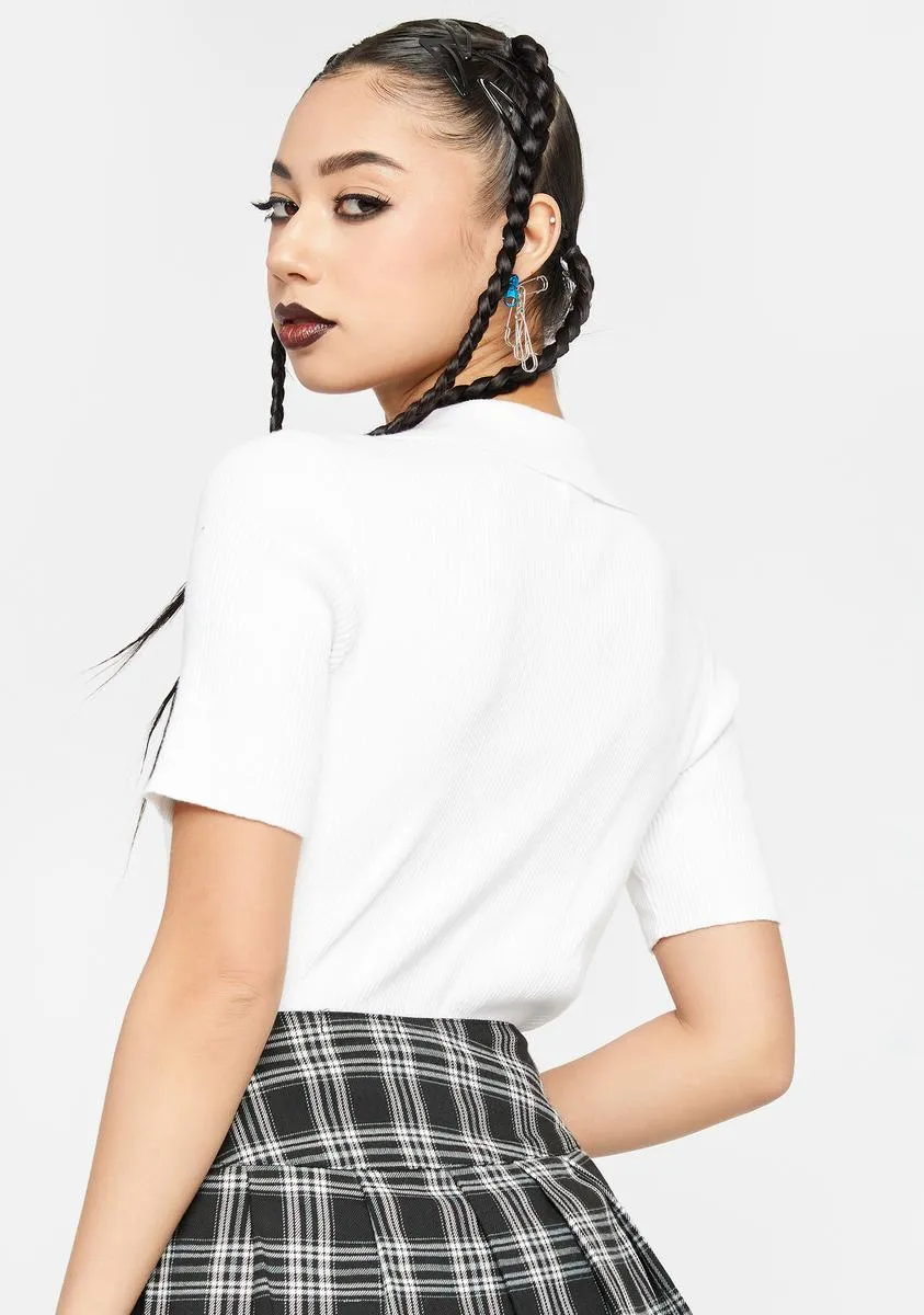 Polo Bodysuit sold by Dolls Kill product image thumbnail 4