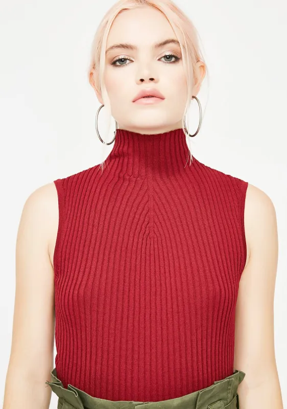 Lit Sovereign Sass Turtleneck Top sold by Dolls Kill