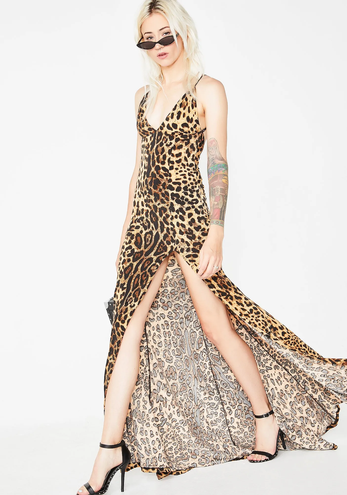 Furiously Fierce Leopard Dress sold by Dolls Kill product image thumbnail 5