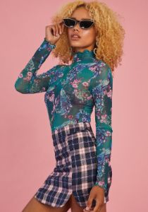 Strut Ur Stuff Mesh Top sold by Dolls Kill