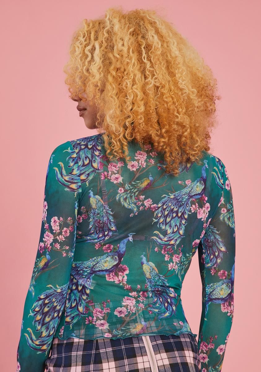 Strut Ur Stuff Mesh Top sold by Dolls Kill product image thumbnail 4