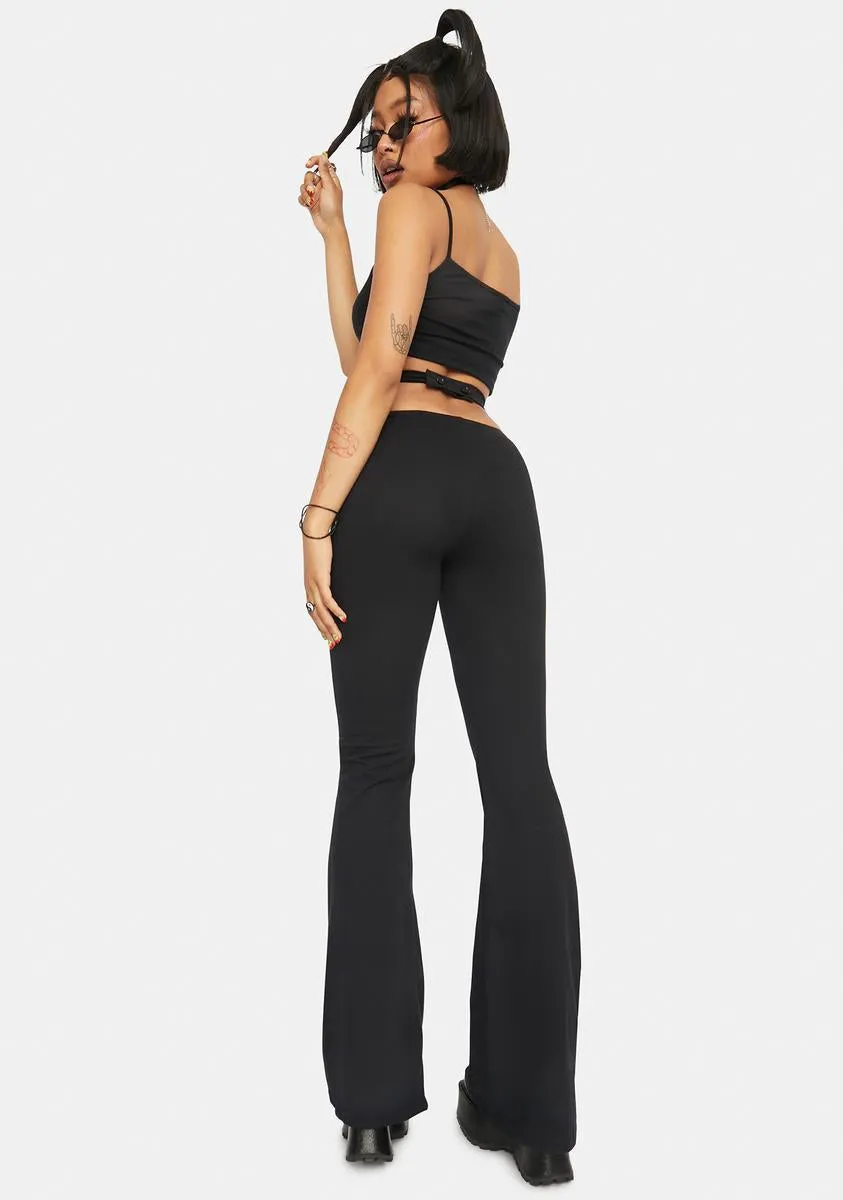 Siari Flare Trousers sold by Dolls Kill product image thumbnail 4
