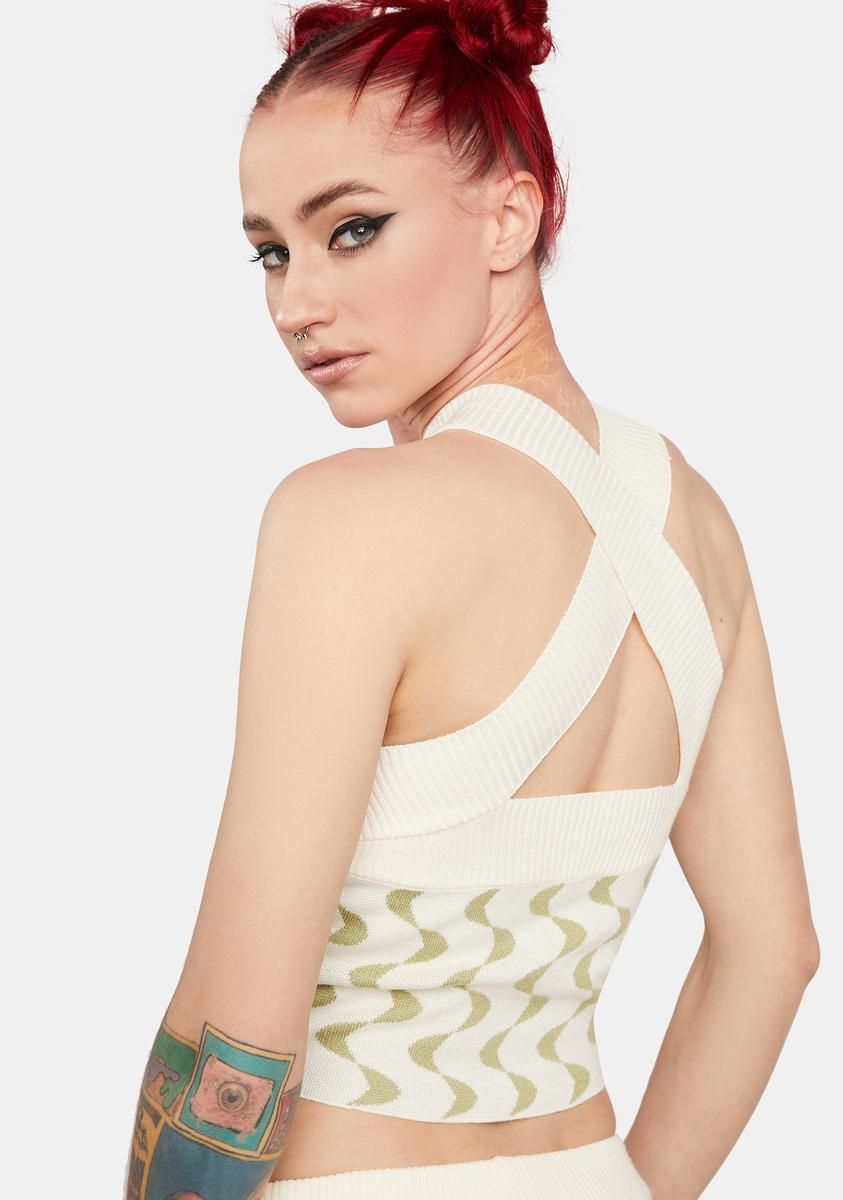 Match My Vibe Knit Top sold by Dolls Kill product image thumbnail 4