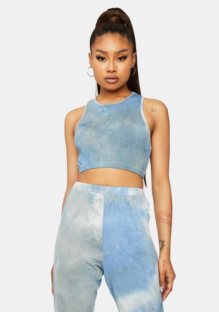 Keep It Chill Tie Dye Joggers Set sold by Dolls Kill