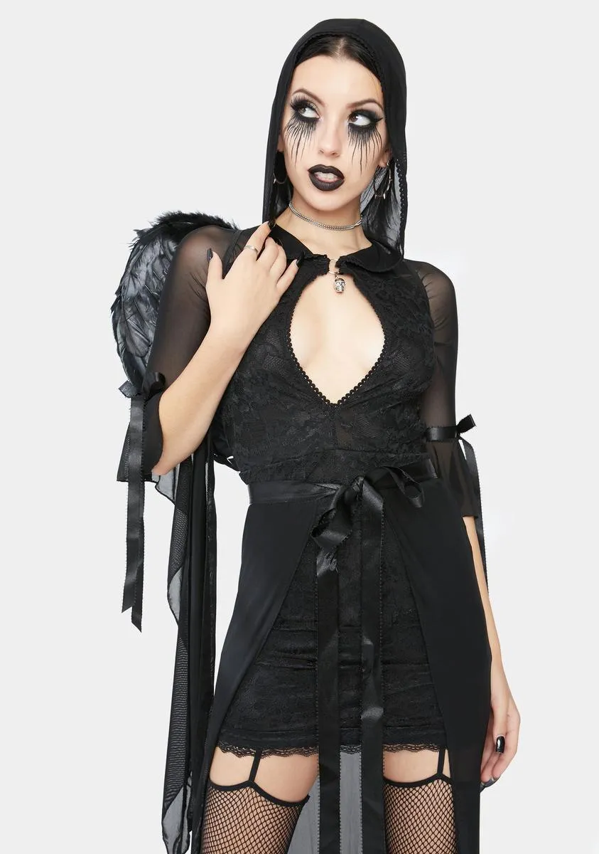 Angel Of Death Costume Set sold by Dolls Kill